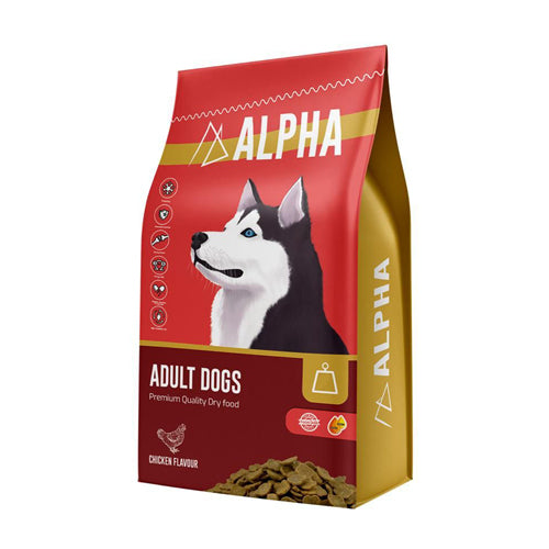 ALPHA Dry Food for Adult Dogs 10Kg - Mickey's Pets Store