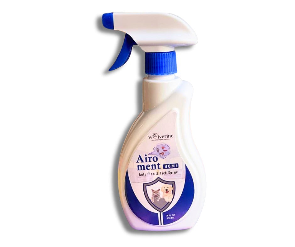 Airo ment Home Anti Flea &Tick Spray 450 ml - Mickey's Pets Store