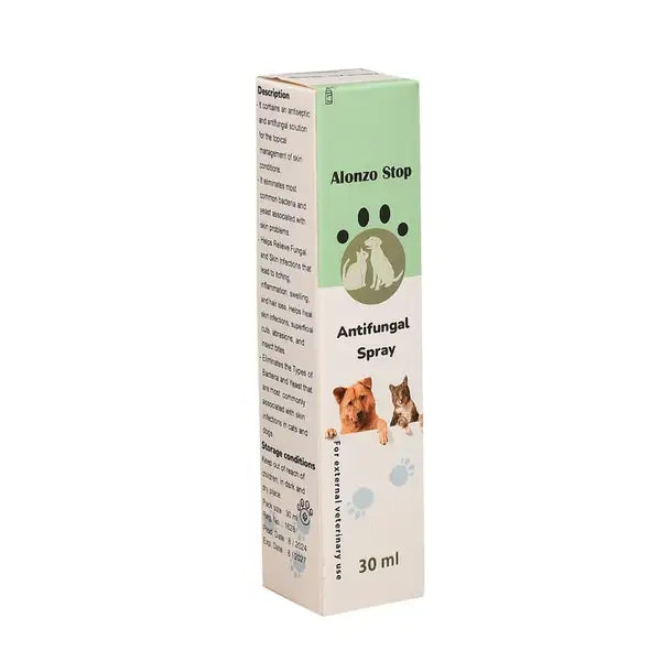 Alonzo Stop Antifungal Spray 30ml - Mickey's Pets Store