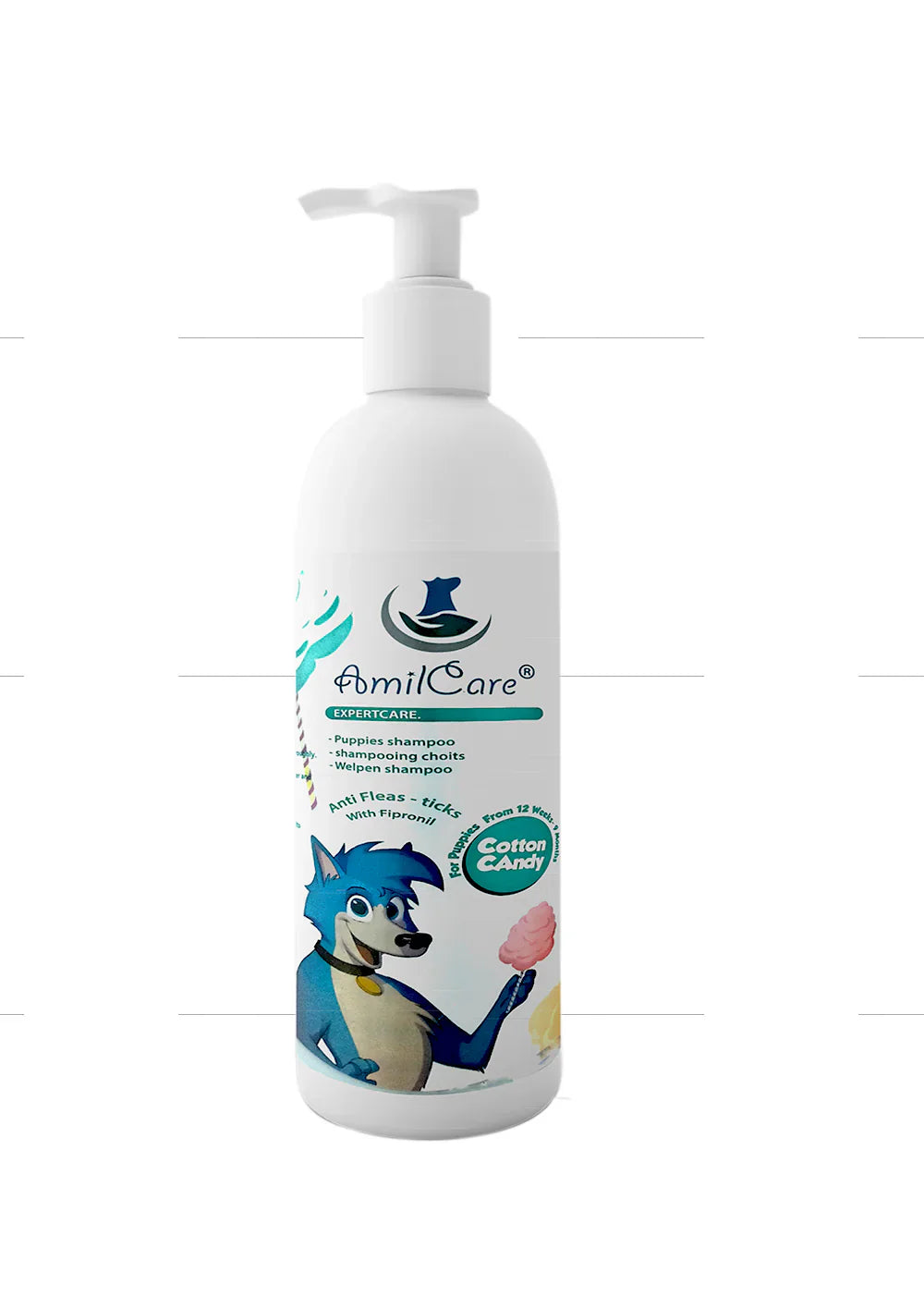 Amil Care Cotton Candy Puppy Shampoo FOR DOG PUPPY 1L - Mickey's Pets Store