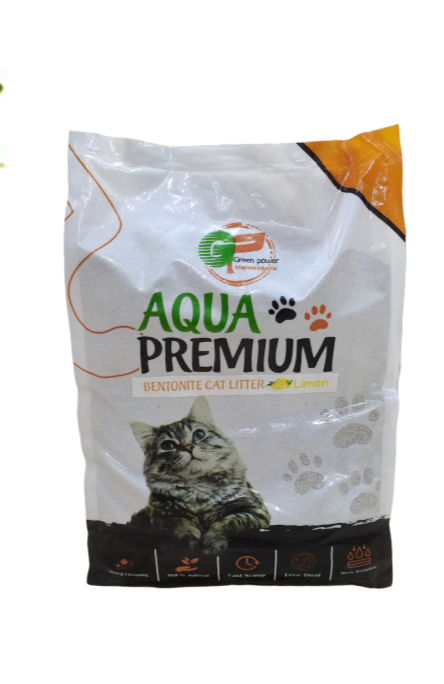 Aqua Premium Cat Litter lavender scent 20L - Mickey's Pets Store