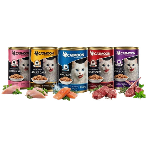 CATMOON Wet Cat Food Can 400g - Mickey's Pets Store