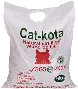 CAT KOTA Natural wood cat Litter Pellets 5 KG - Mickey's Pets Store