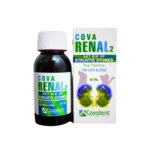 COVA Renal 2 Struvite Stones For Cats and Dogs 60ml - Mickey's Pets Store