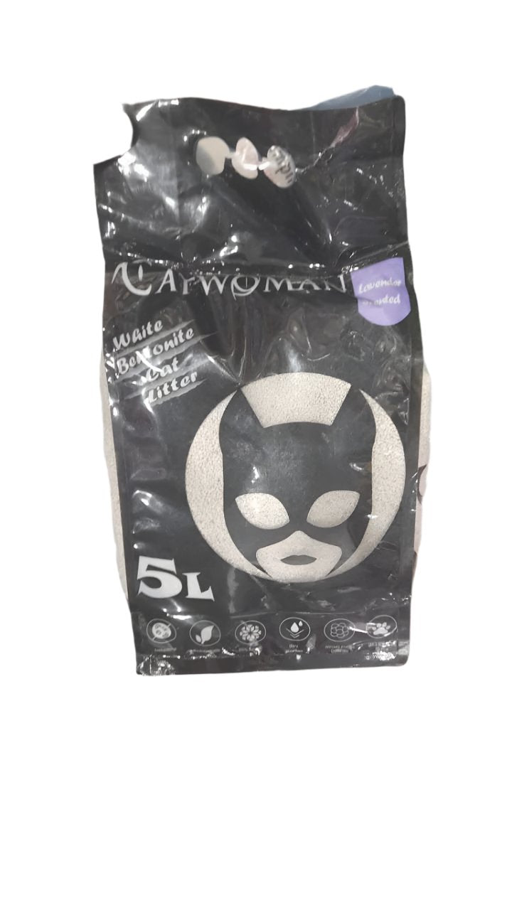 CatWoman Cat Litter Lavender 5L - Mickey's Pets Store