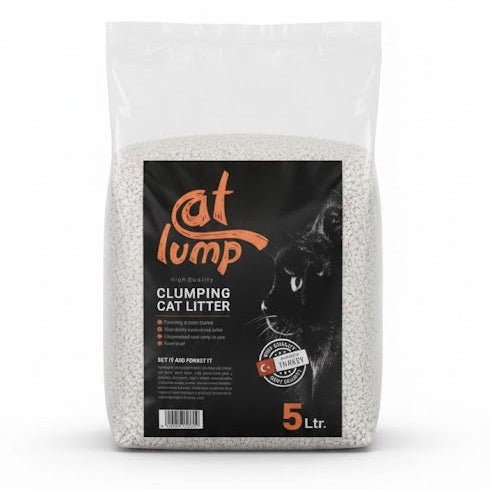 Cat Lump Bentonite Clumping Cat Litter 5 Kg - Mickey's Pets Store