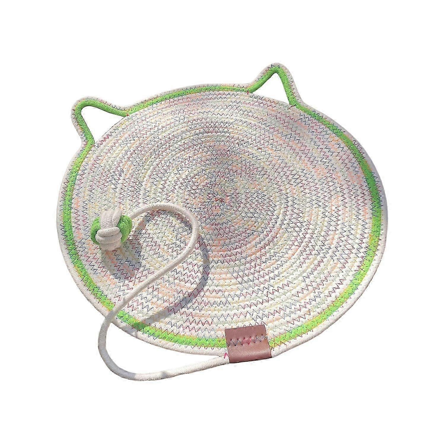 Cat Scratcher Mat Natural Cotton Rope - Mickey's Pets Store