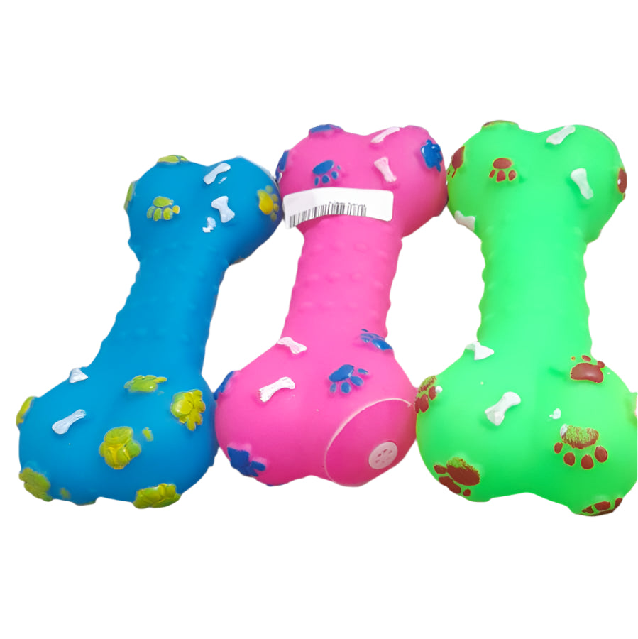 Chew Toys for Dogs, Puppies, Bone Shape With Sound - Mickey's Pets Store