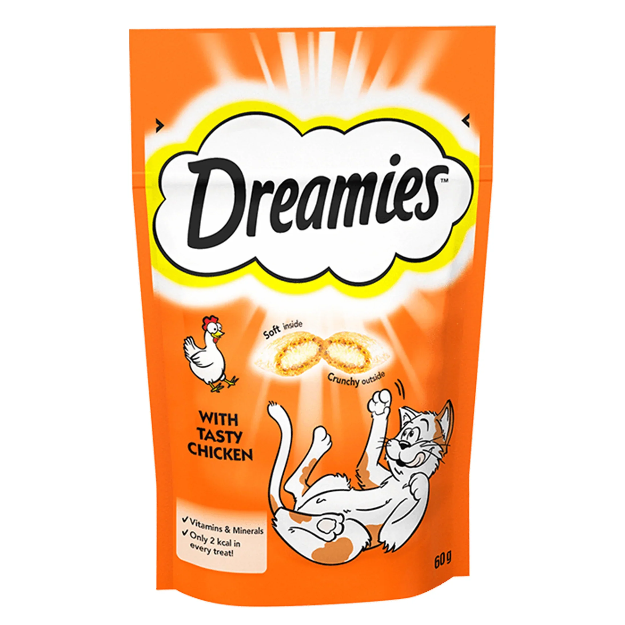 DREAMIES with Tasty Chicken 60g - Mickey's Pets Store