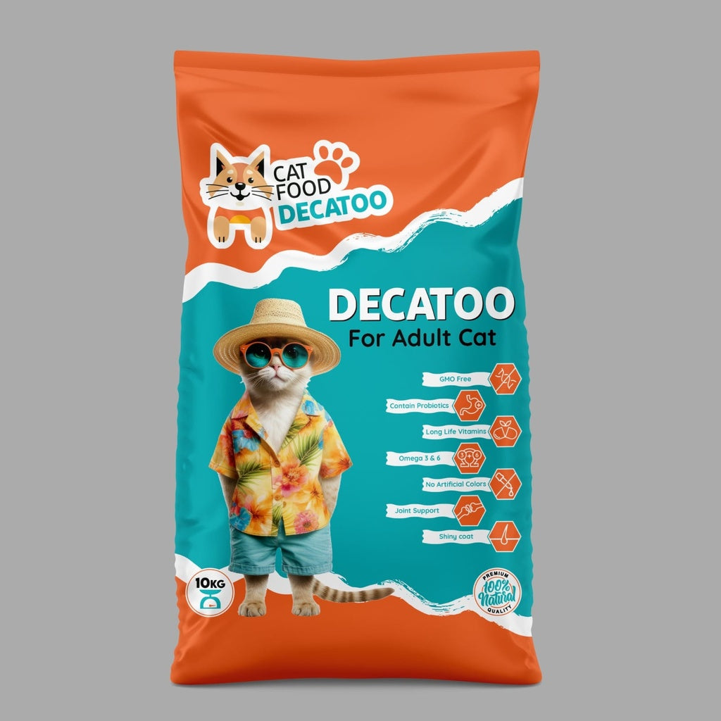 Decatoo Adult Cats Dry Food 10 Kg - Mickey's Pets Store