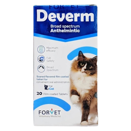 Deverm Anthelmintic For Cats - Mickey's Pets Store