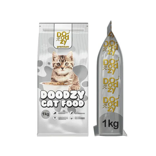 Doodzy Premium Dry Food for Adult Cats (1kg-15kg) - Mickey's Pets Store
