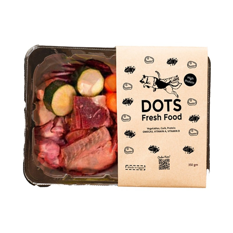 Dots Fresh Raw Meal For Dogs 500 gm - Mickey's Pets Store
