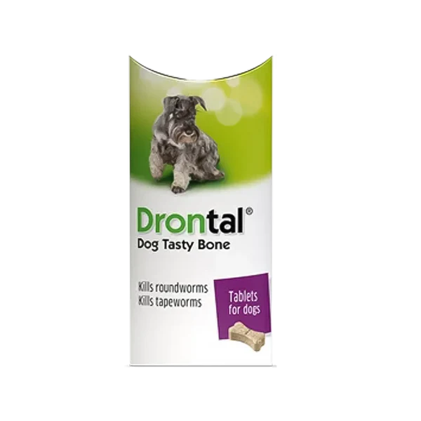 Drontal Dogs Bone (1 Tablet) - Mickey's Pets Store