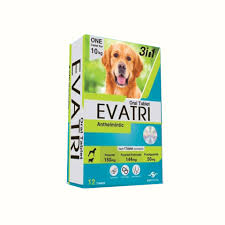 Evatri Dogs 1 Deworming Tablet - Mickey's Pets Store