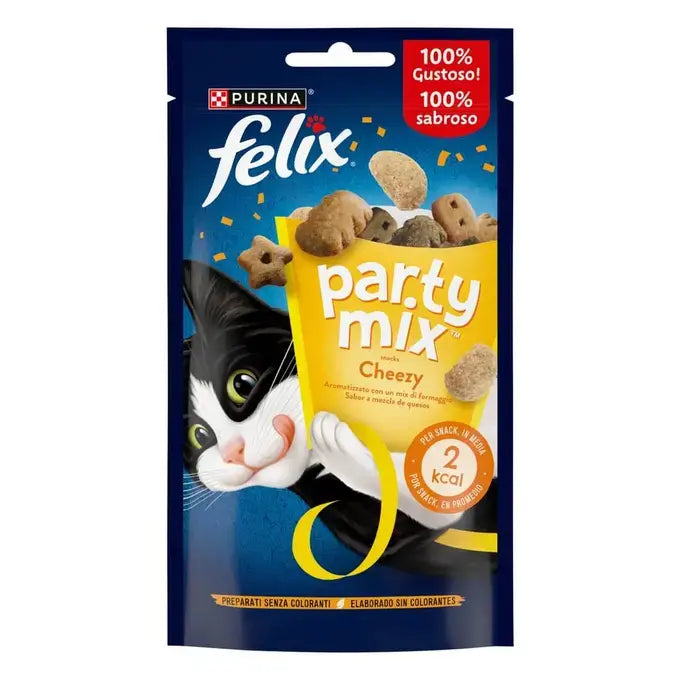 FELIX Party Mix Cheezy Mix 60g - Mickey's Pets Store