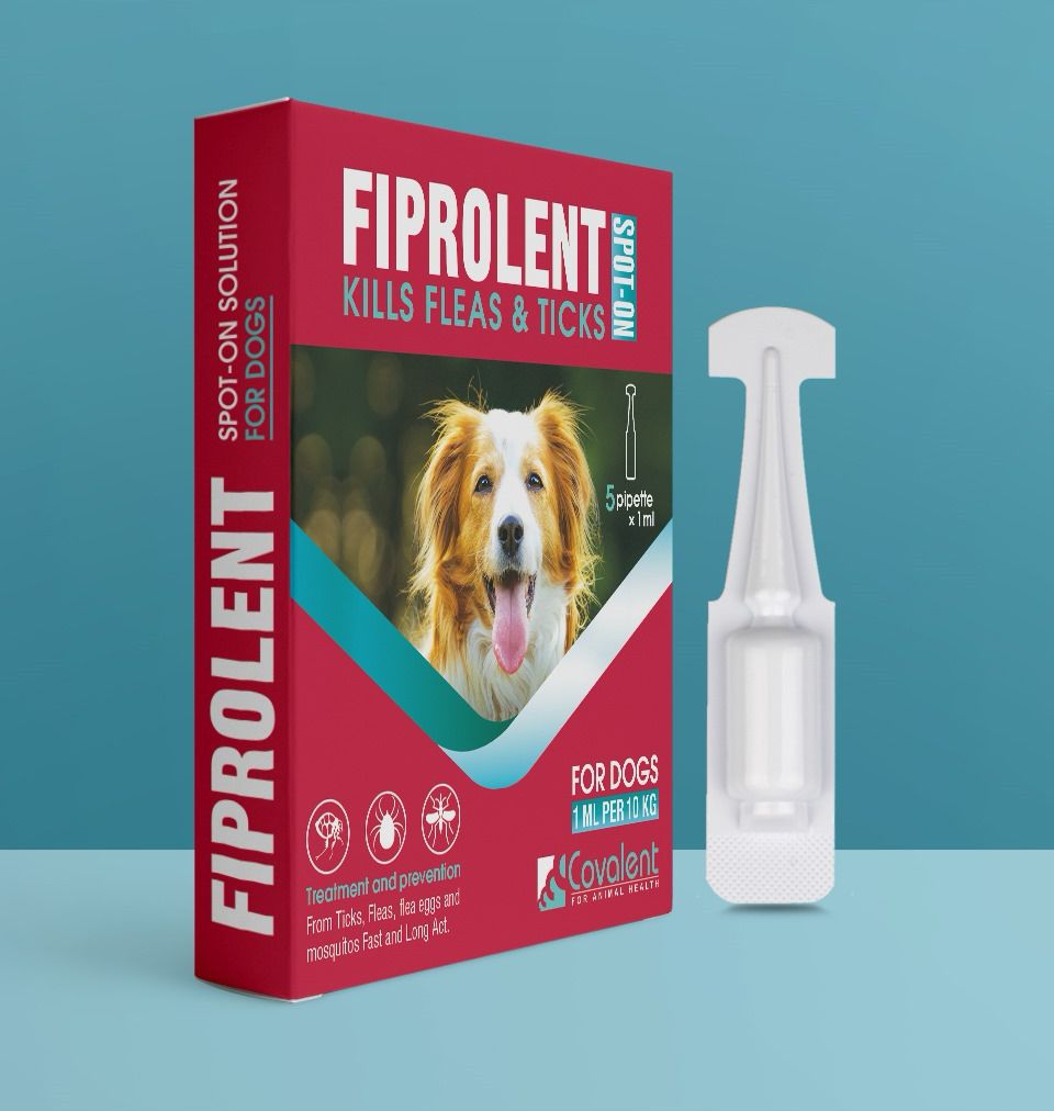 Fiprolent Spot On Kills Fleas & Ticks For Dogs X 1 Pipette - Mickey's Pets Store
