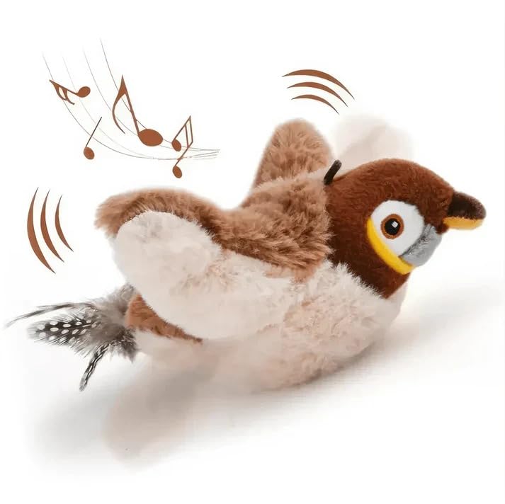Flying Bird" Toy - For Pets Fun & Joy Experience! Discover Joy & Amusement With Flying Bird That Moves - Generic - Mickey's Pets Store