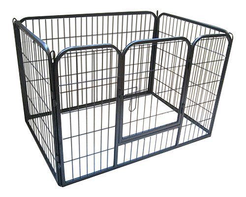 Foldable Dog Kennel Both Indoor Outdoor Use Collapsible Design (120*60*70m) - Mickey's Pets Store