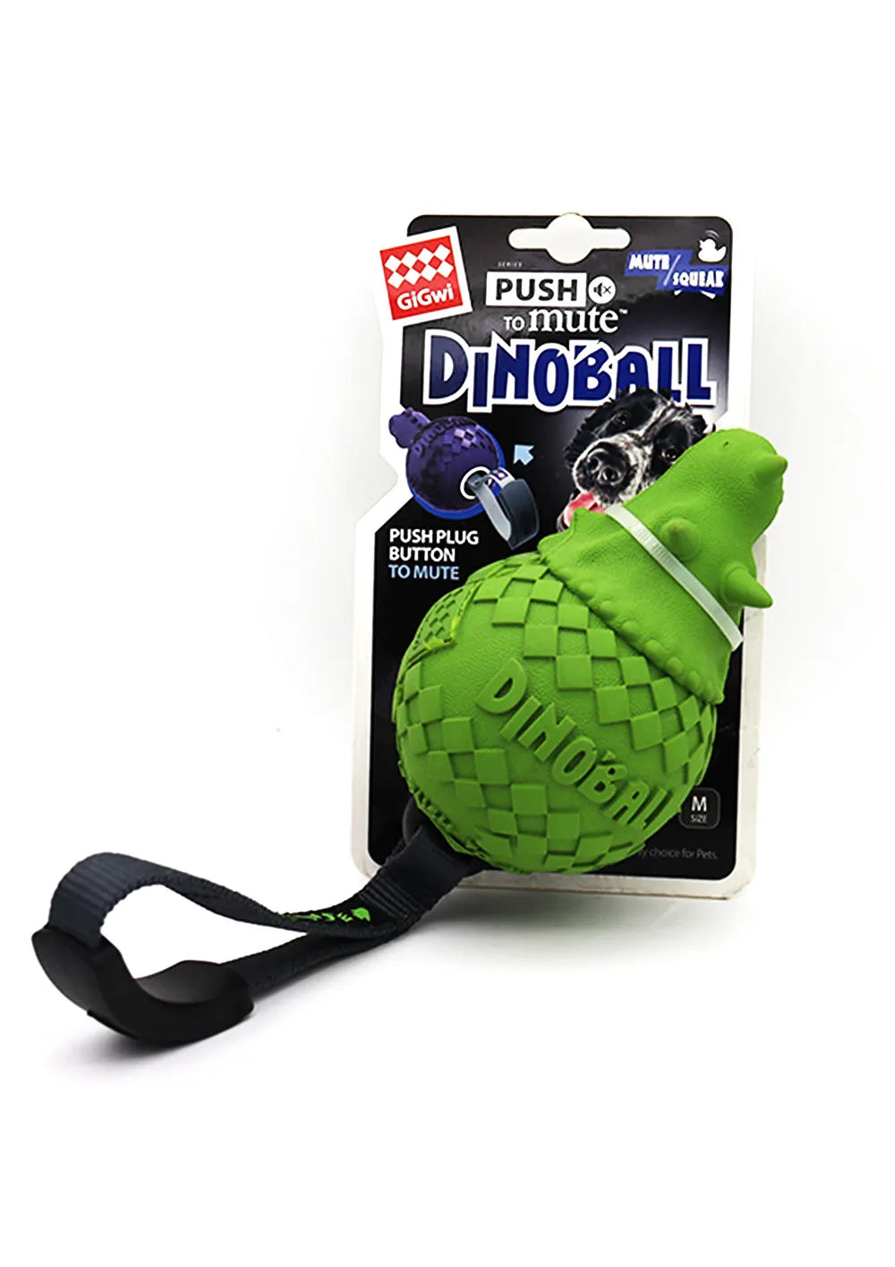 GIGWI DINO BALL Medium - Mickey's Pets Store