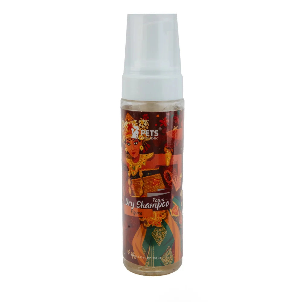 Pets Republic Foam Dry Shampoo Figura 250 ml - Mickey's Pets Store