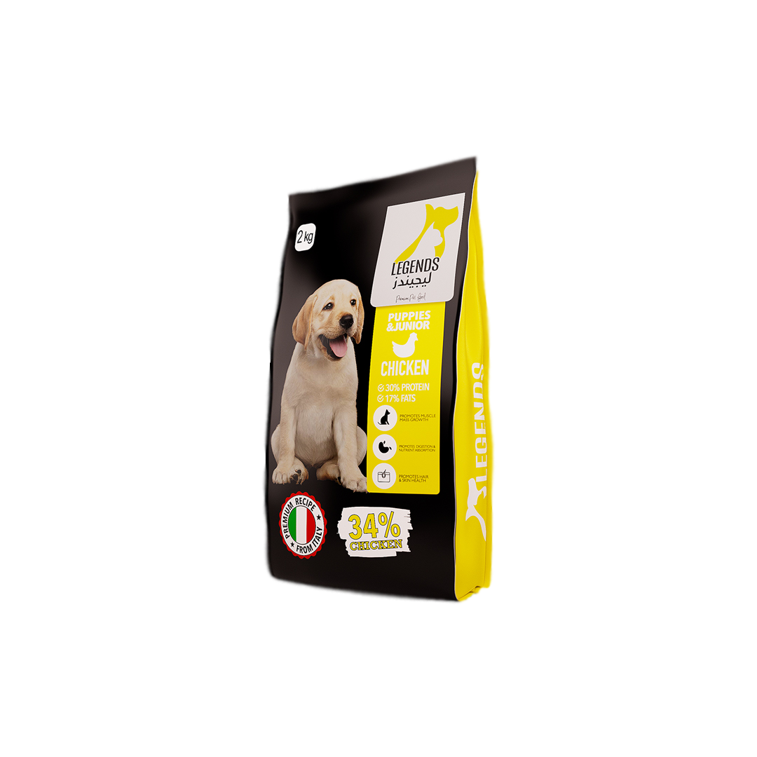 Legends Dry Food For Puppies & Junior Dogs (2kg/5kg) - Mickey's Pets Store
