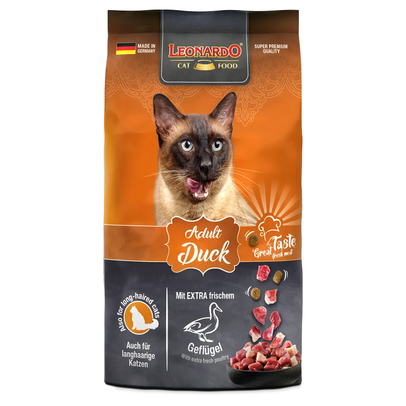 Leonardo Adult Duck (300g/1.8kg/7.5kg/15kg) - Mickey's Pets Store