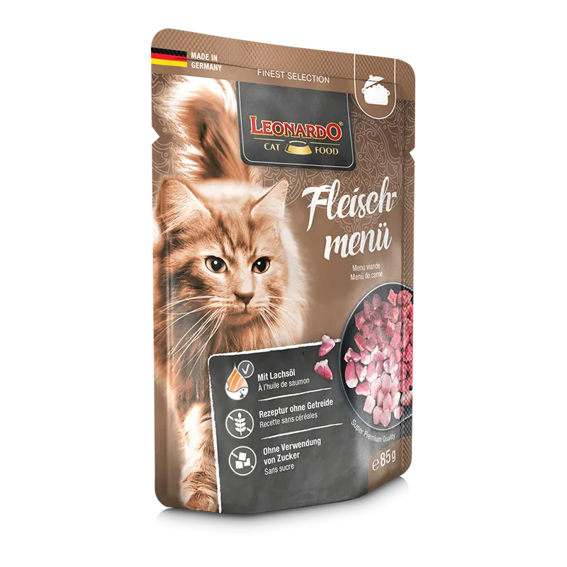 Leonardo Finest Selection Meat menu (85g) - Mickey's Pets Store