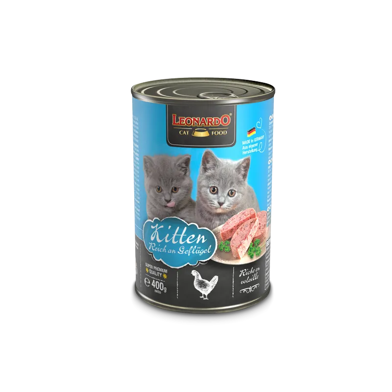 Leonardo Kitten 400g - Mickey's Pets Store