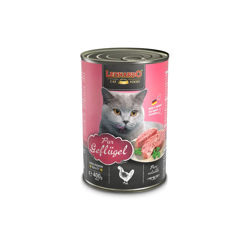 Leonardo Pure Poultry 400g - Mickey's Pets Store