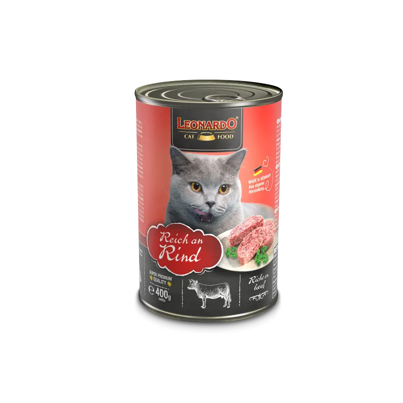Leonardo Rich in beef 400g - Mickey's Pets Store