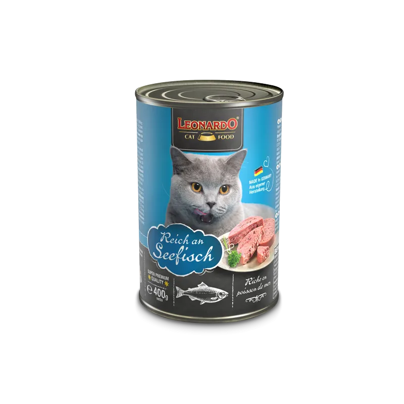 Leonardo Rich in ocean fish 400g - Mickey's Pets Store
