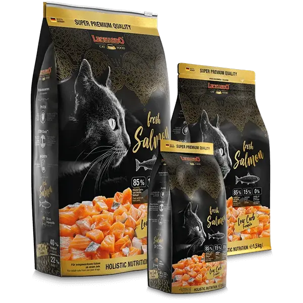 Leonardo fresh Meat fresh Salmon (250g/1.5kg/4kg) - Mickey's Pets Store