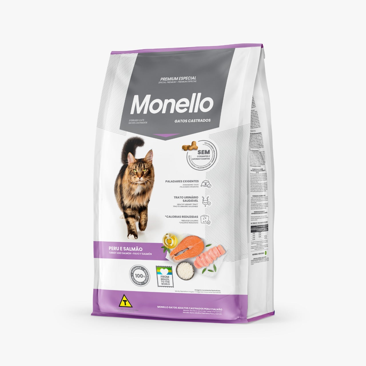 Monello Adult Cats Sterilized (Turkey and Salmon Flavor) - Mickey's Pets Store
