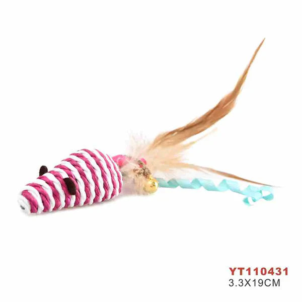 Naomi Mouse Cat Toy - Mickey's Pets Store