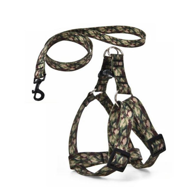Naomi Pet Collar Harness with Leash YL109764 YL1097766_ S/M/L - Mickey's Pets Store