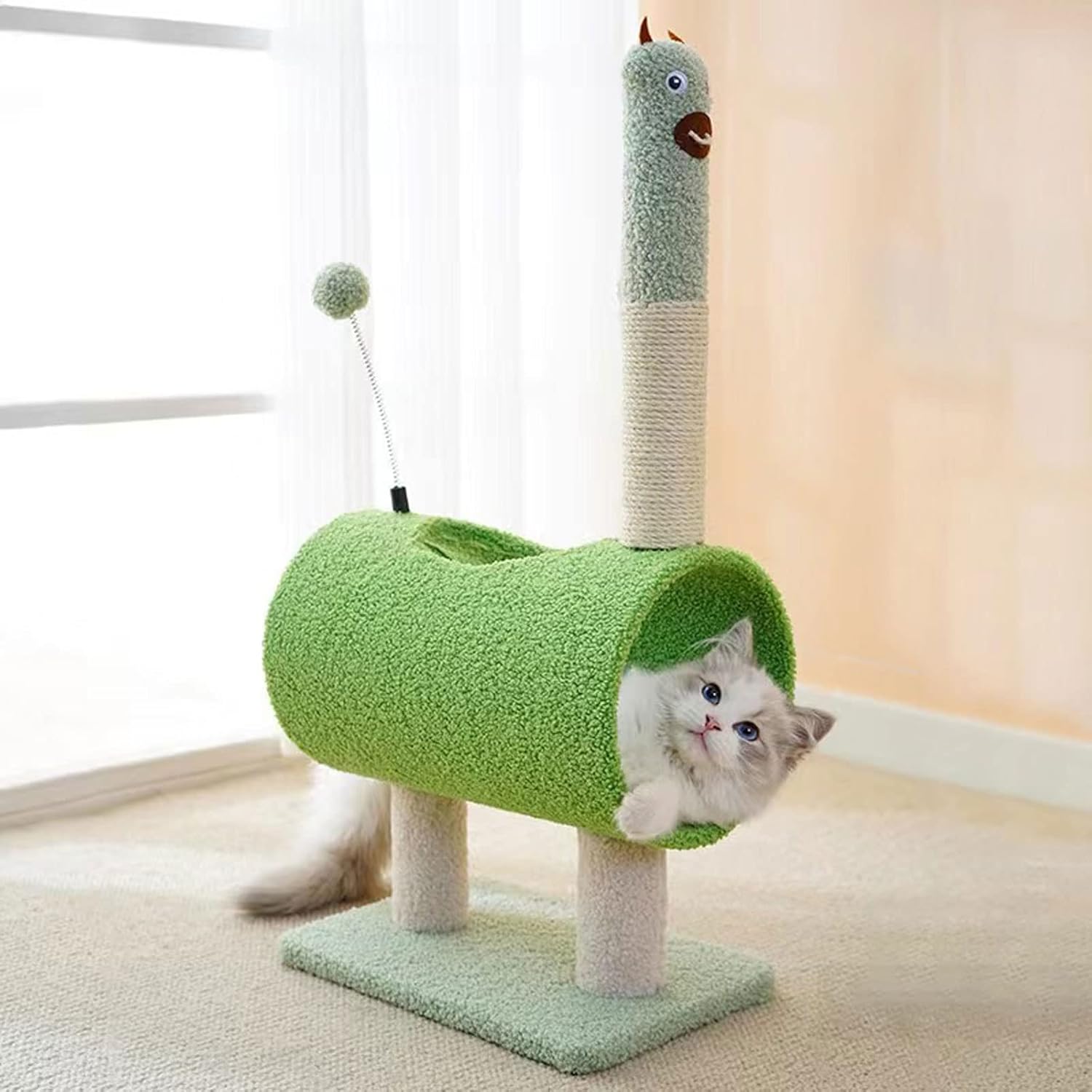 Naomi Scratcher Animal Series Pet Wear-Resistant Sisal Cat CT229 - Mickey's Pets Store