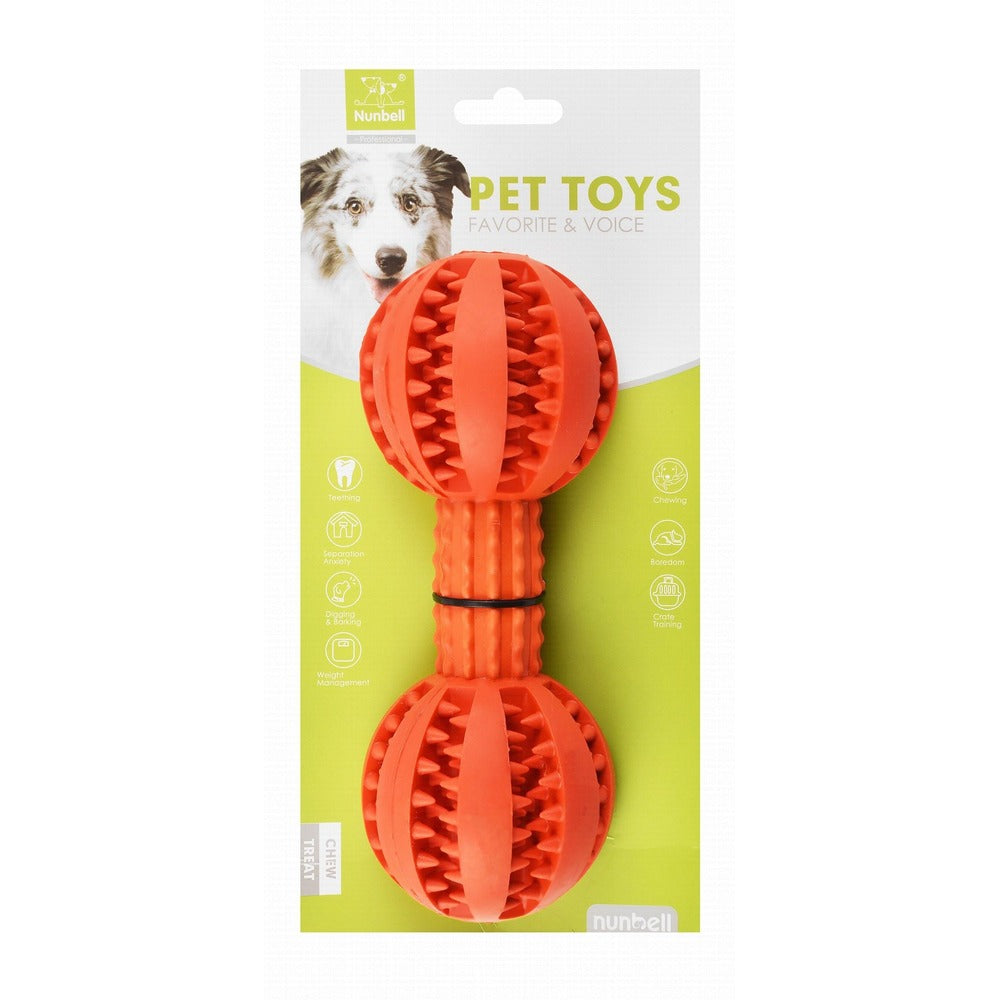 Nunbell Dental Chewing Rubber Bone Toy - Mickey's Pets Store
