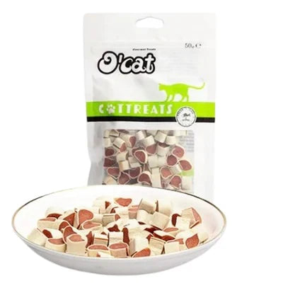 O'Cat - Salmon Small Sushi Cat Treat 50 g - Mickey's Pets Store