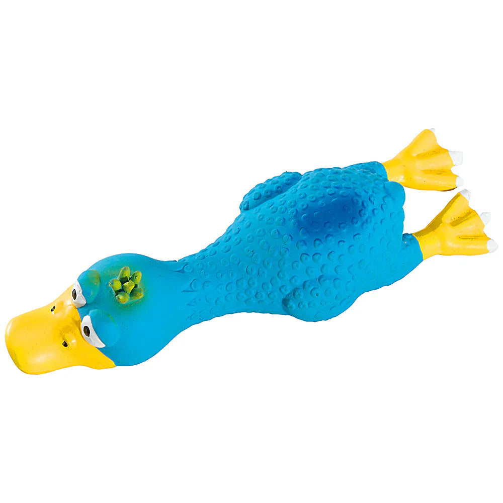 Orgo latex squeaky toy for dog, interactive fun latex duck - Mickey's Pets Store
