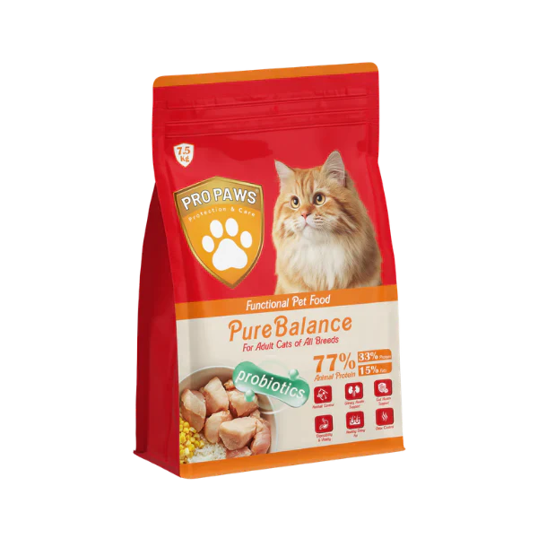 PROPAWS Pure Balance Dry Food For Adult Cats 7.5 Kilogram - Mickey's Pets Store