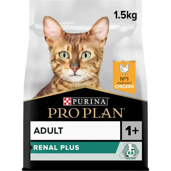PURINA® PRO PLAN® Renal Plus Original Adult 1+ year Rich in Chicken - 1.5 KG - Mickey's Pets Store