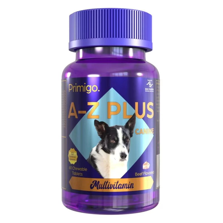 Primigo A-Z Plus Canine 60 Tablets For Dogs - Mickey's Pets Store