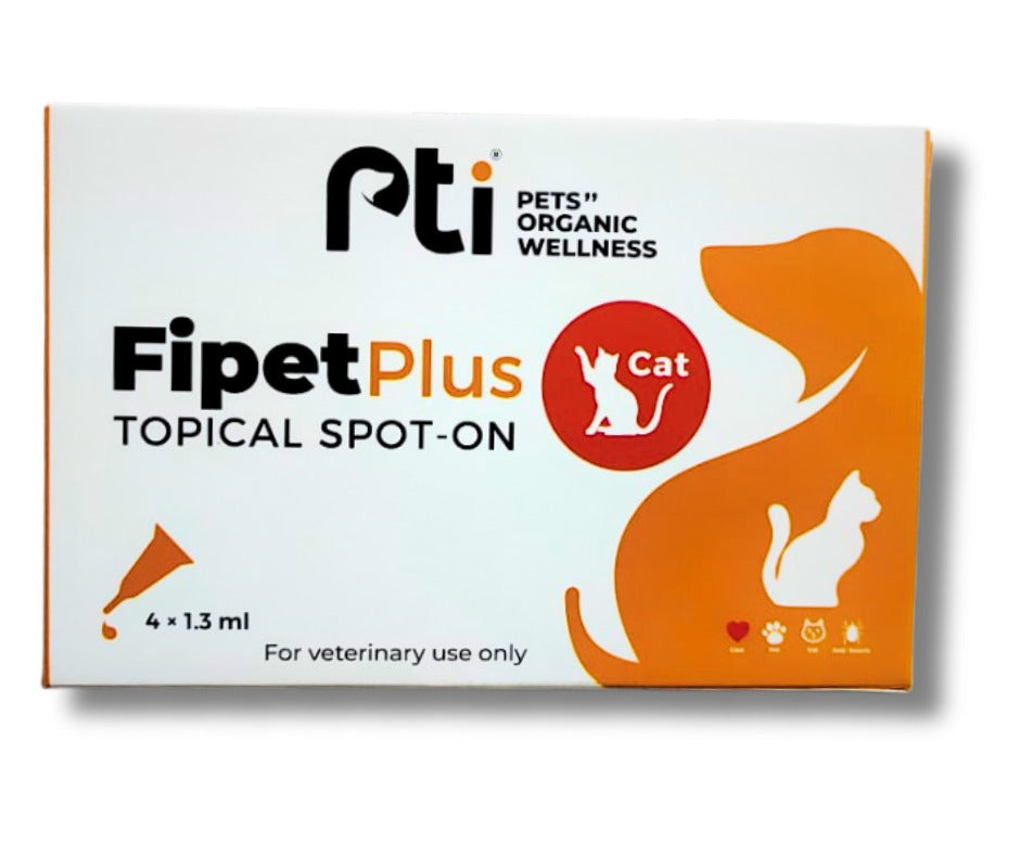 Pti Fipet Plus Topical Spot-on For Cats 1.3ml - Mickey's Pets Store