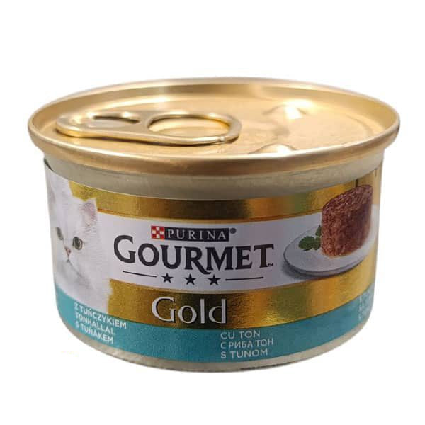 Purina Gourmet Gold Tuna flavor for cats 85g - Mickey's Pets Store