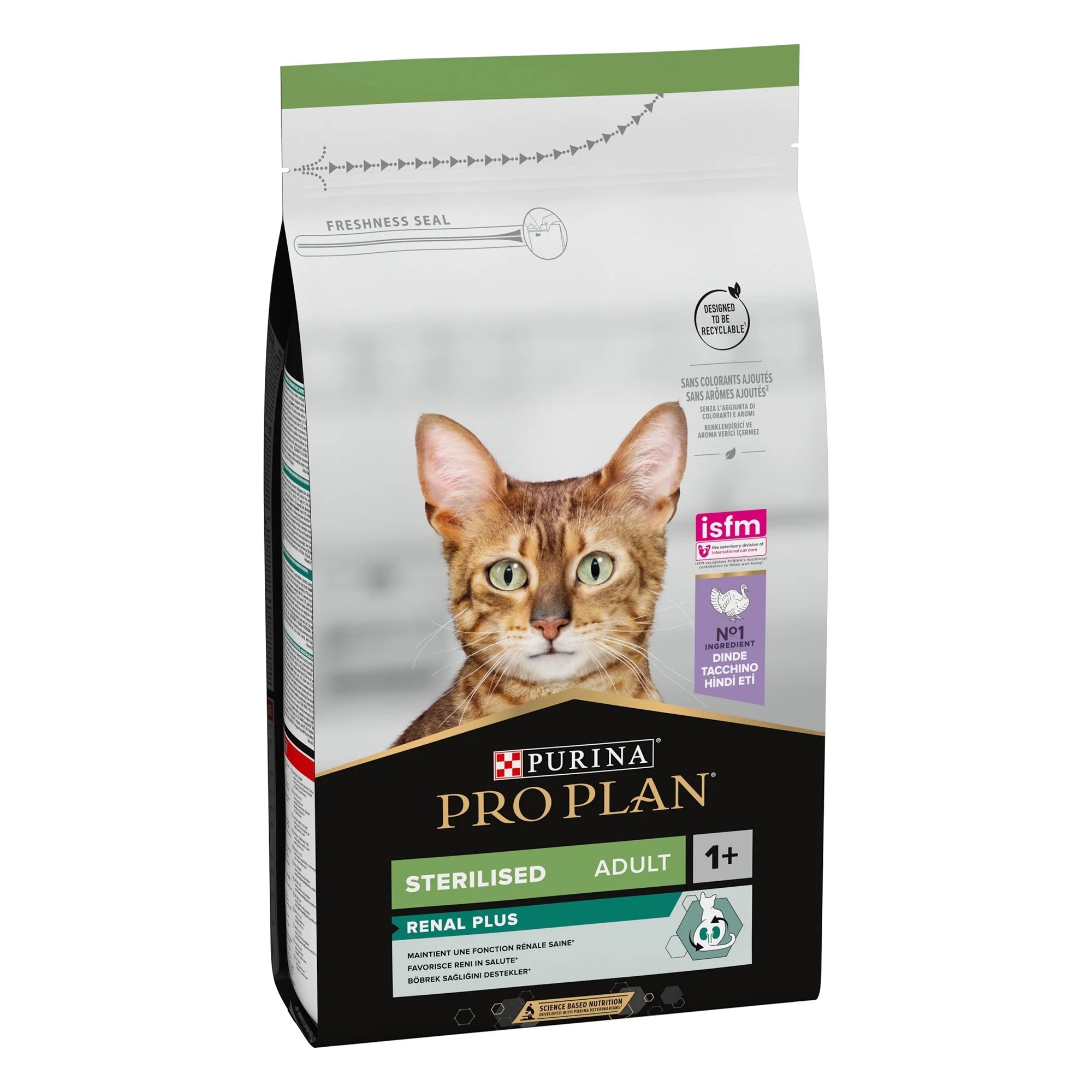 Purina Pro Plan Sterilised Adult Renal Plus Dry Cat Food with Turkey 400g - Mickey's Pets Store