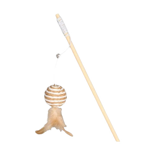 Rat Fishing Rod Cat Toy - Mickey's Pets Store
