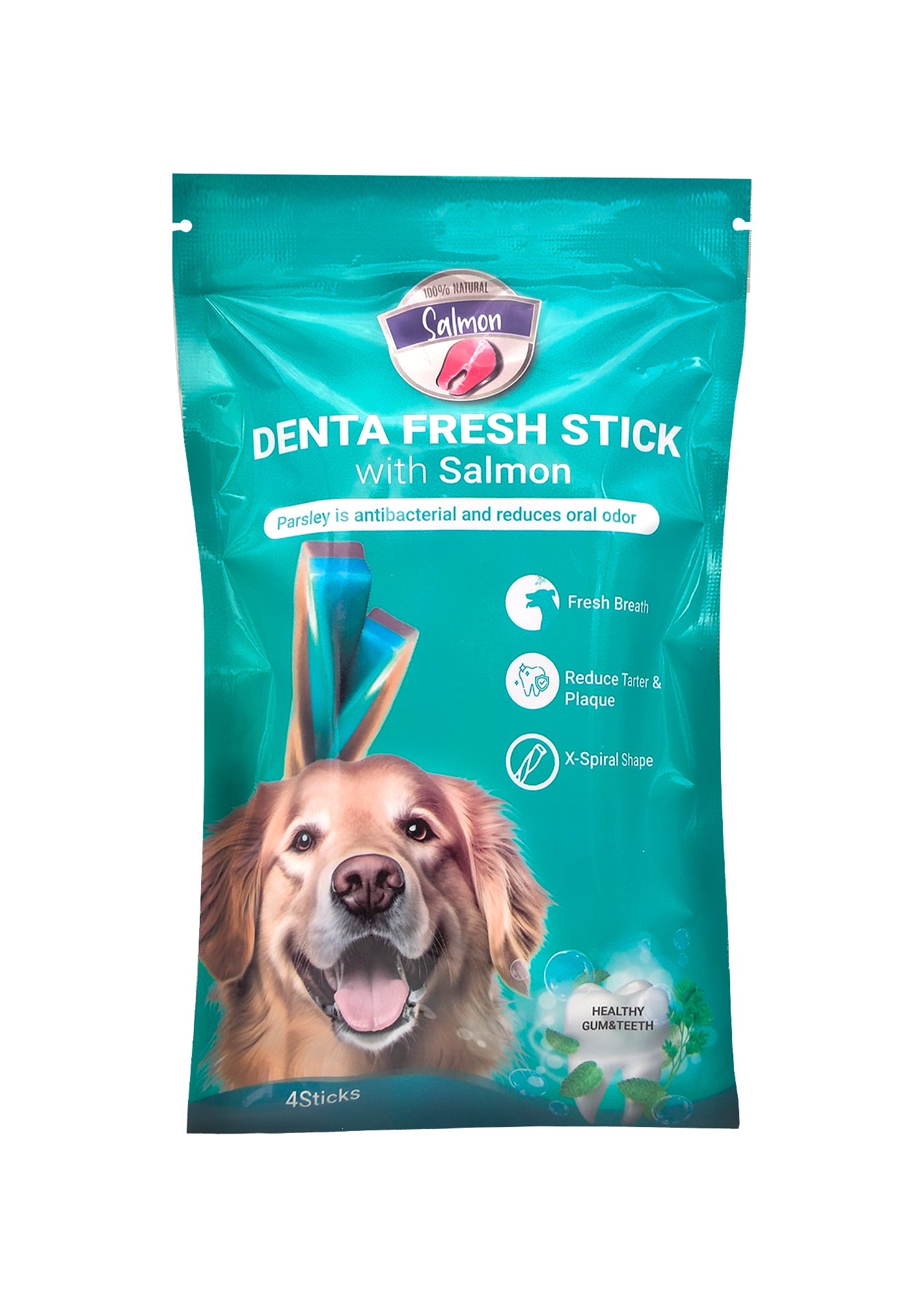 Rich Denta Fresh Stick With Salmon - Mickey's Pets Store