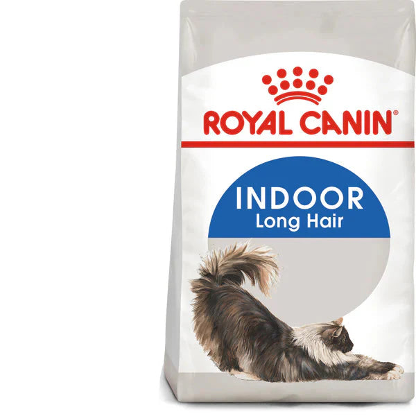 Royal Canin Indoor Long Hair Dry Food for Indoor long-haired cats (400g/2kg) - Mickey's Pets Store
