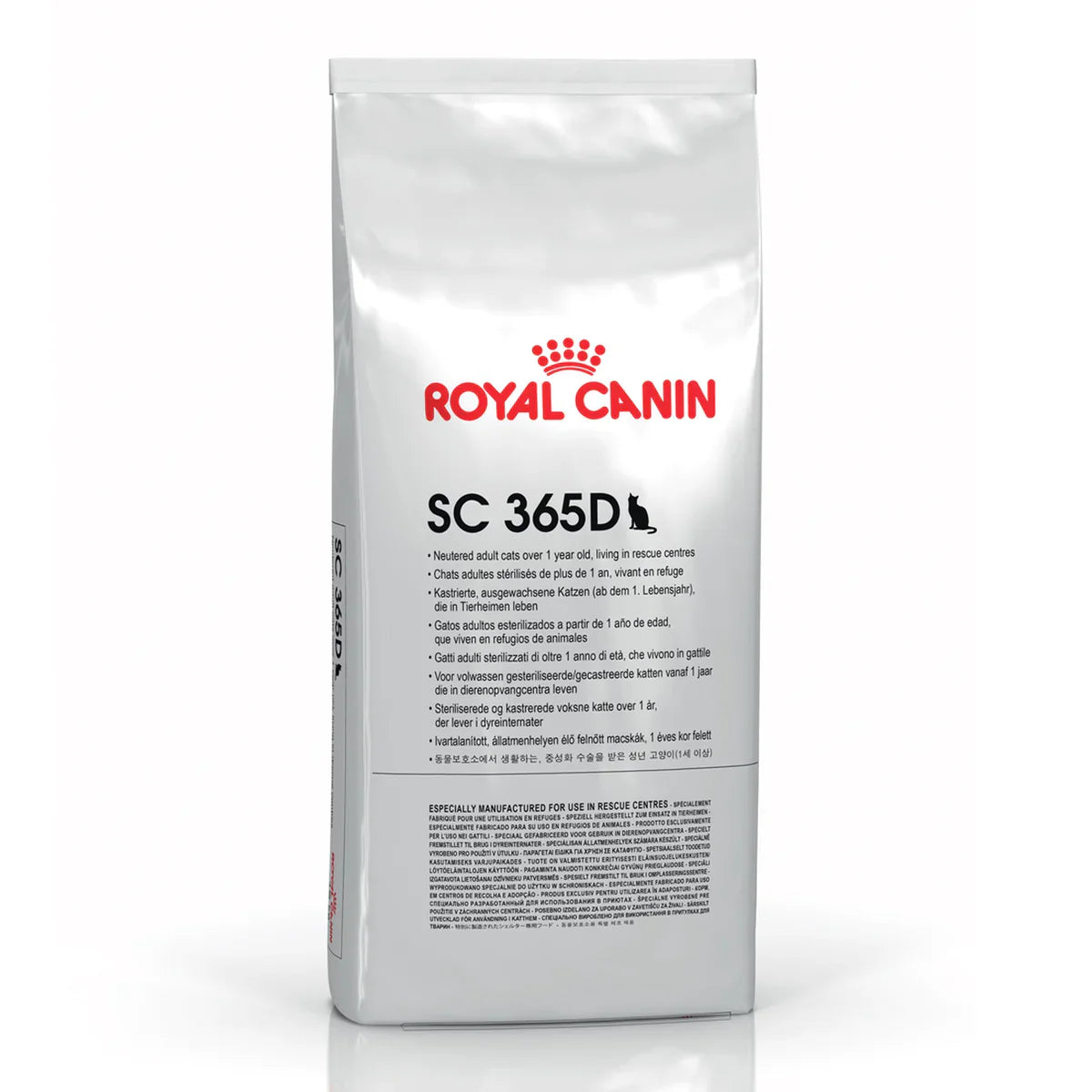 Royal Canin SC 365D (15 KG) Dry food for Sterilised adult cats over 1 year living in shelters or rescue centers - Mickey's Pets Store
